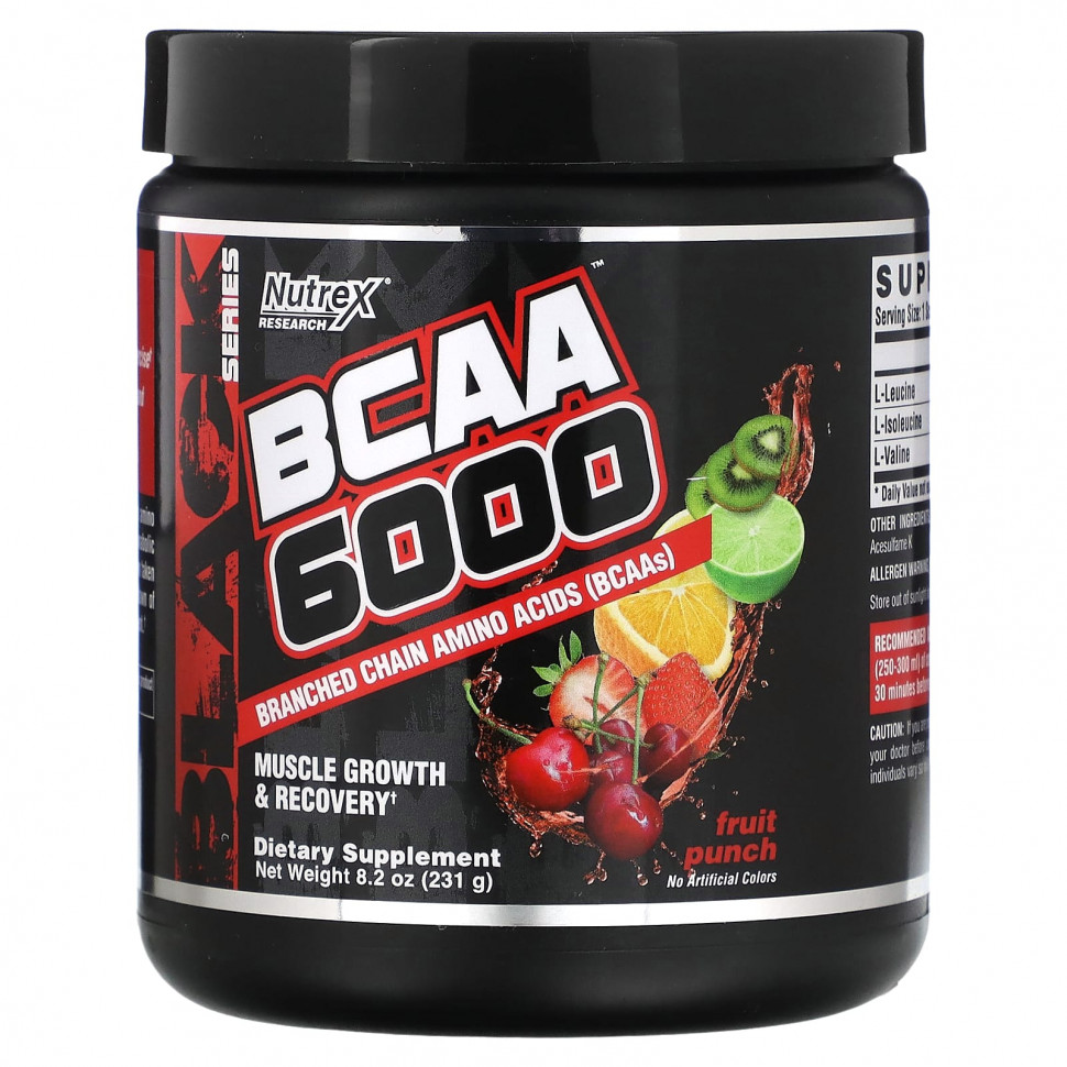 Nutrex Research, BCAA 6000,  , 231  (8,2 )    , -, 