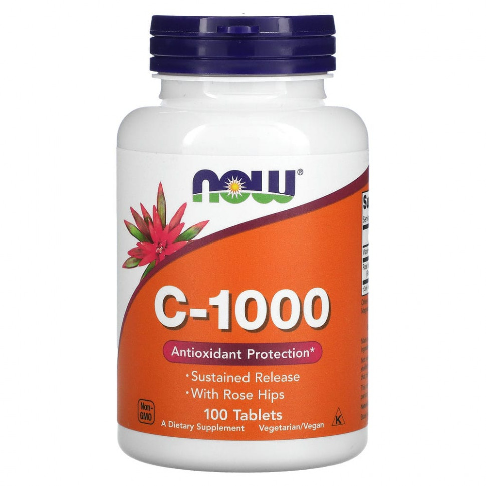 NOW Foods, C-1000, 100     , -, 