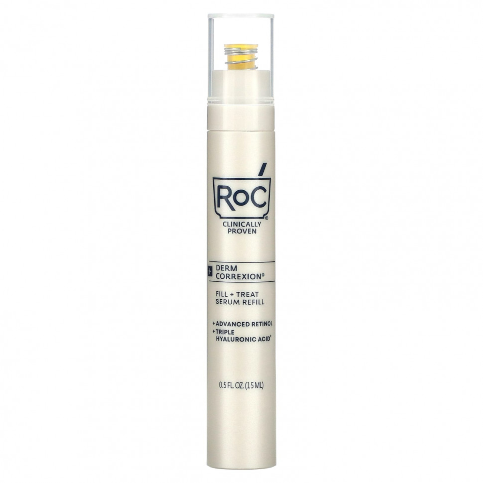 RoC, Derm Correxion, Fill + Treat Serum, Refill, 0.5 fl oz (15 ml)    , -, 