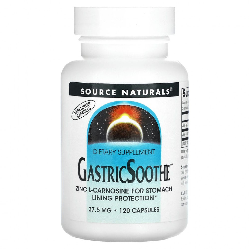 Source Naturals, GastricSoothe, 37,5 , 120     , -, 