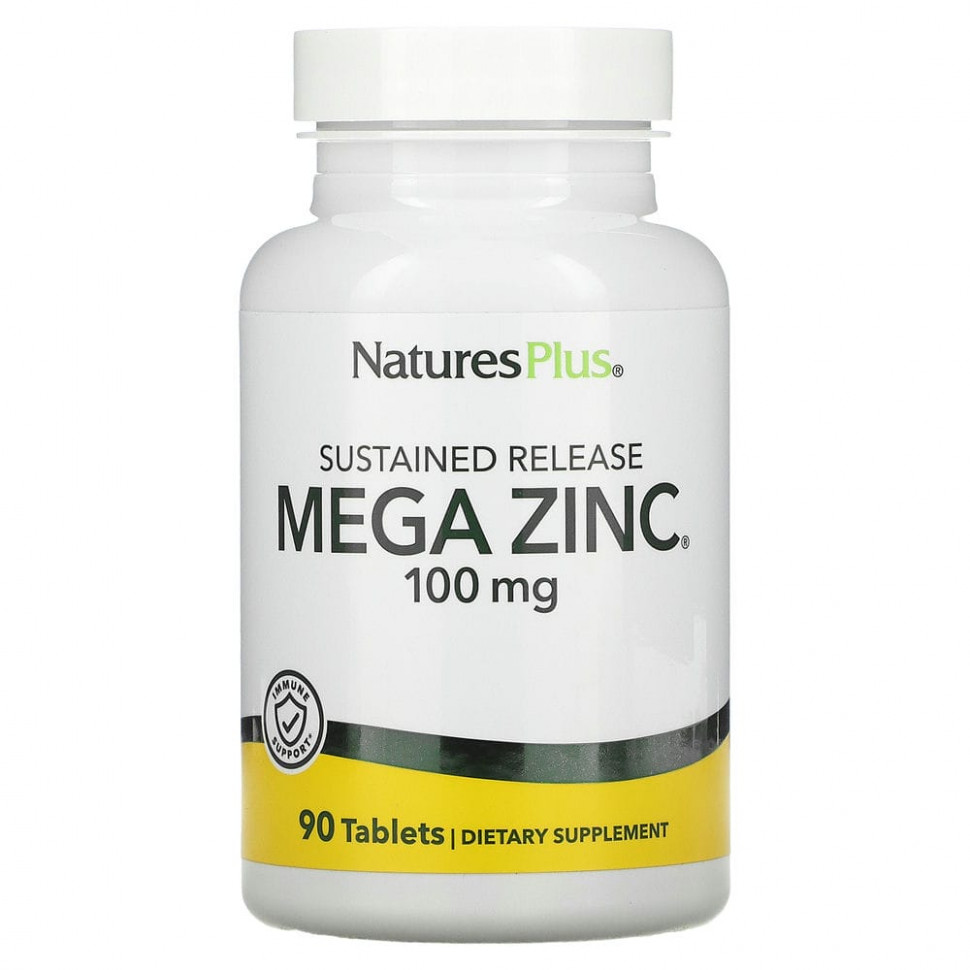 NaturesPlus, Mega Zinc,  , 100 , 90     , -, 