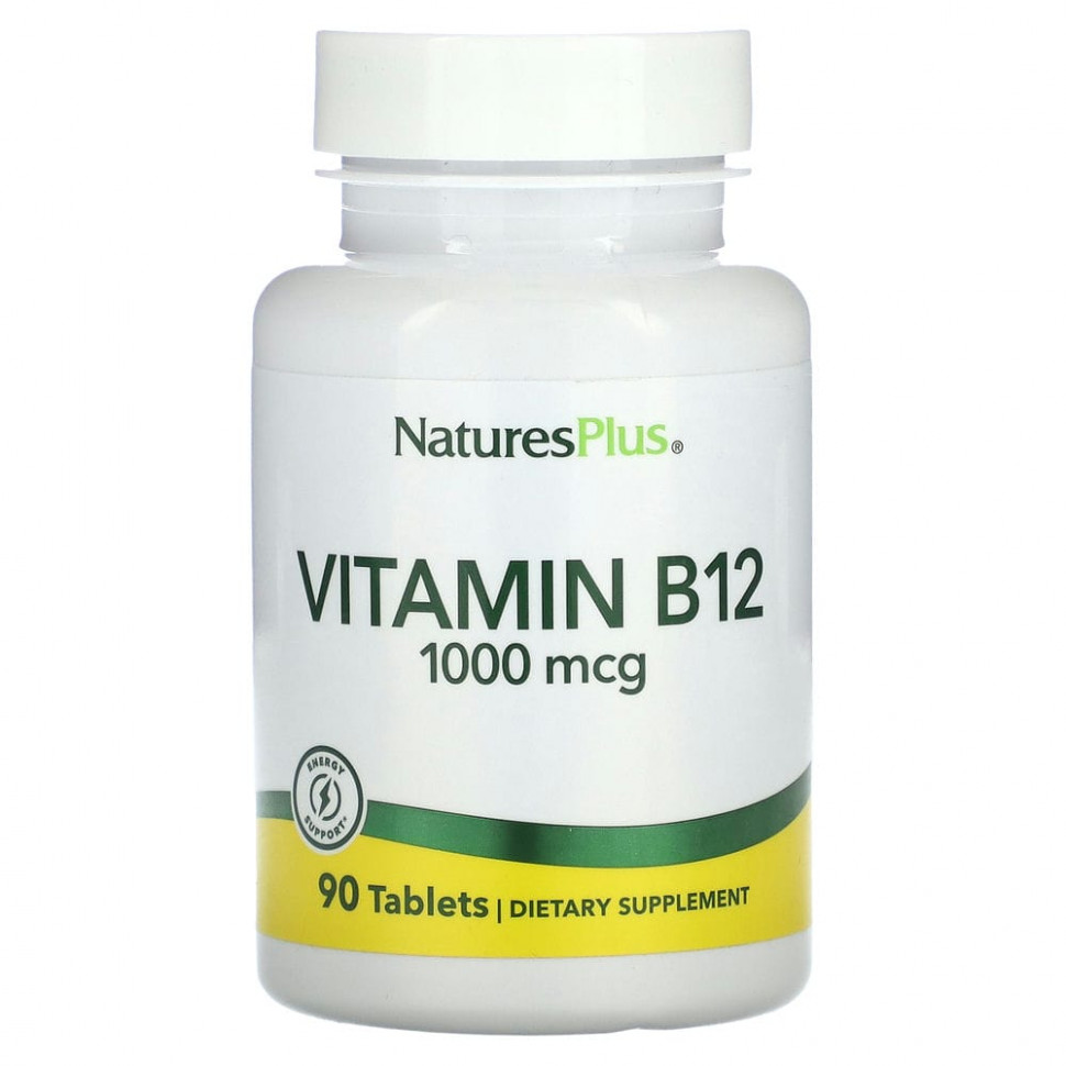 NaturesPlus,  B12, 1000 , 90     , -, 