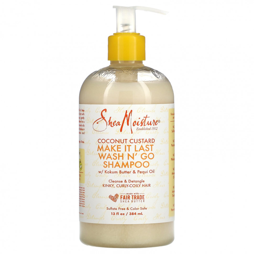 SheaMoisture, Make It Last Wash N 'Go, ,  ,      , 384  (13 . )    , -, 