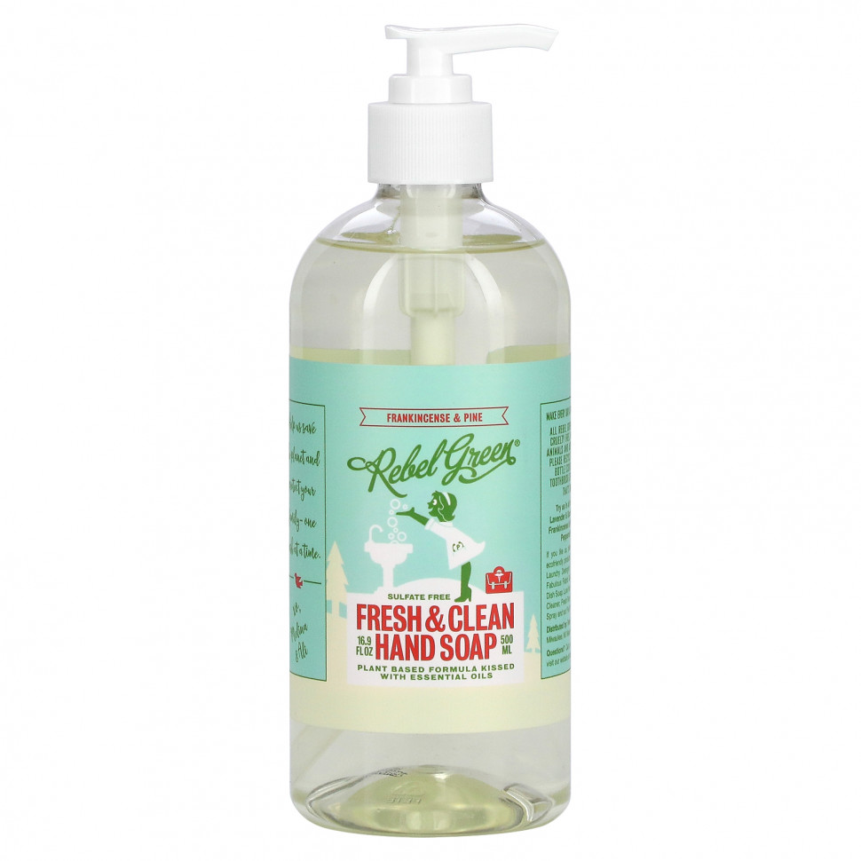 Rebel Green, Fresh & Clean,   ,   , 500  (16,9 )    , -, 