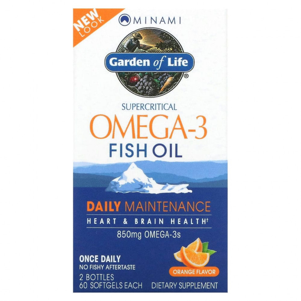 Minami Nutrition, , Omega-3 Fish Oil, 850 ,  , 120         , -, 