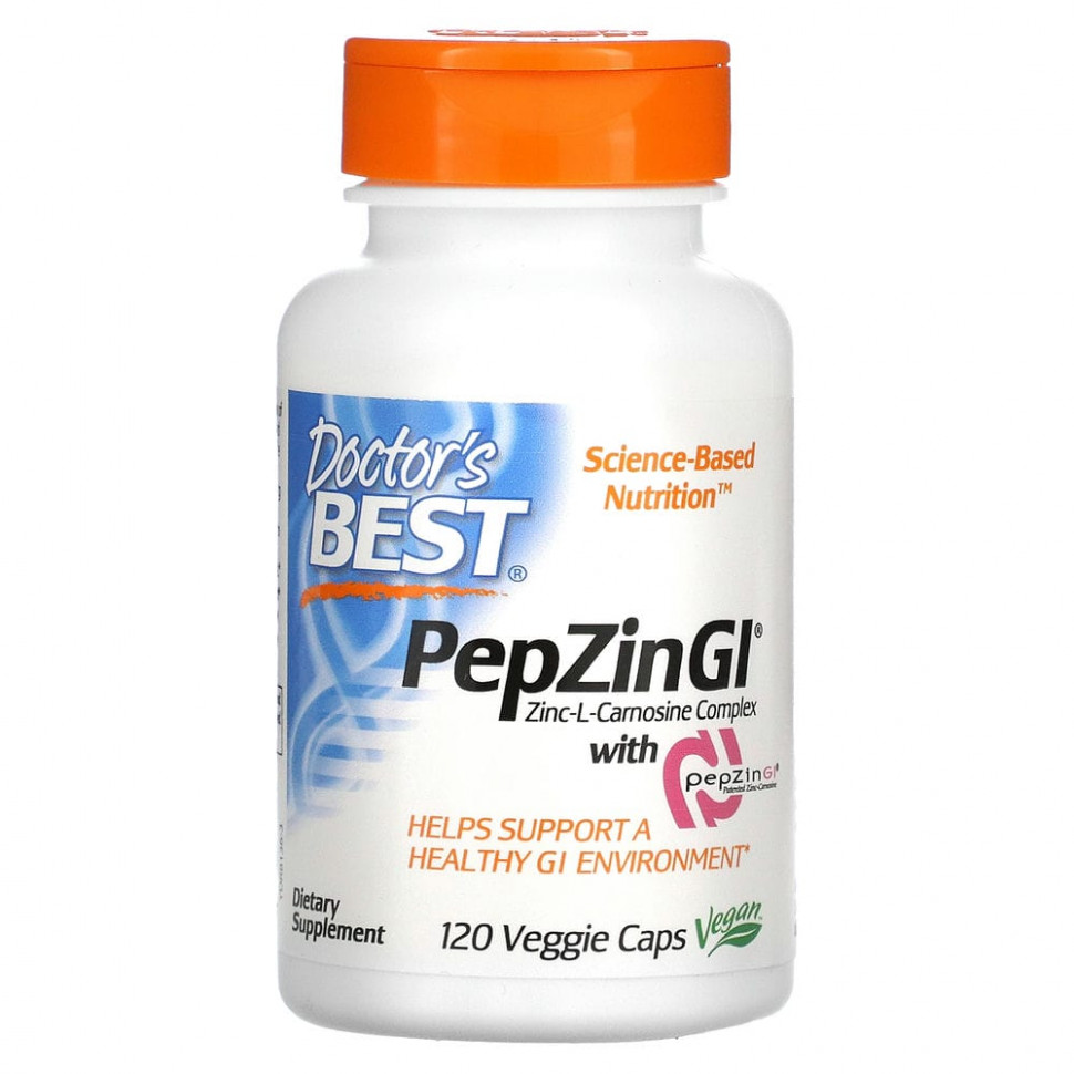 Doctor's Best, PepZin GI,  -L-, 120      , -, 