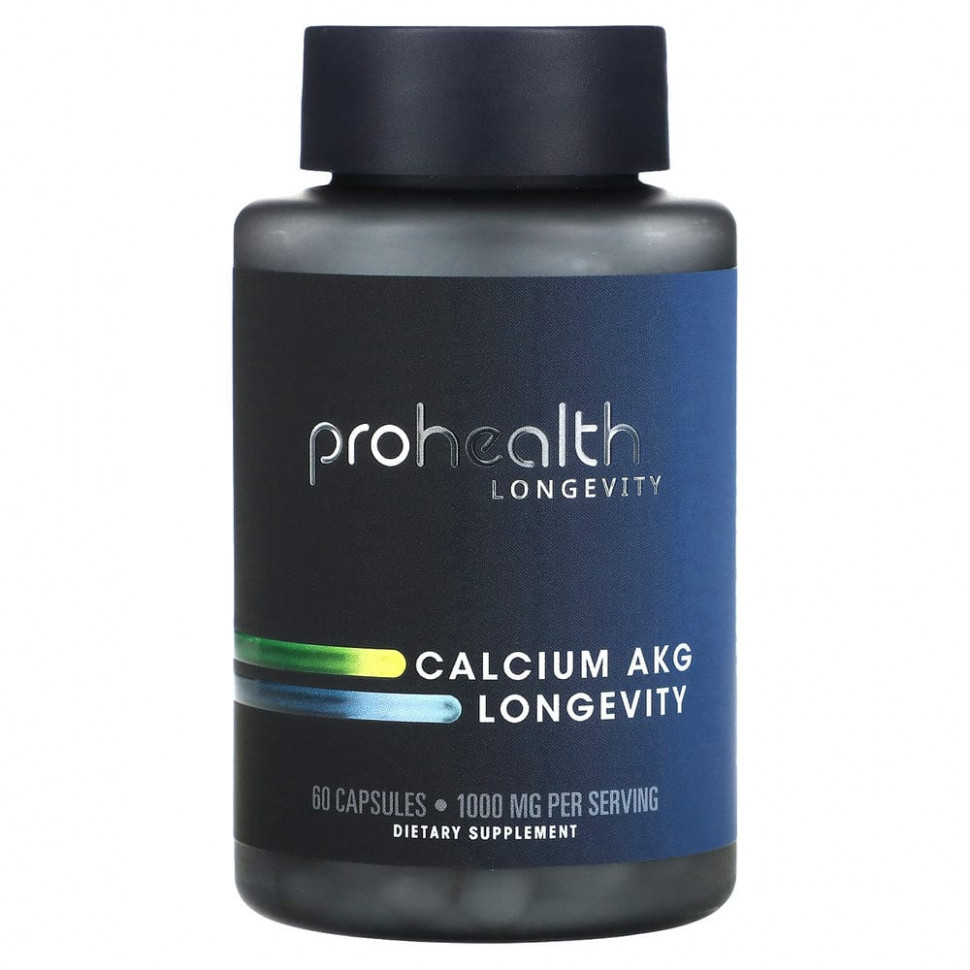 ProHealth Longevity, Calcium AKG Longevity, 1000 , 60     , -, 