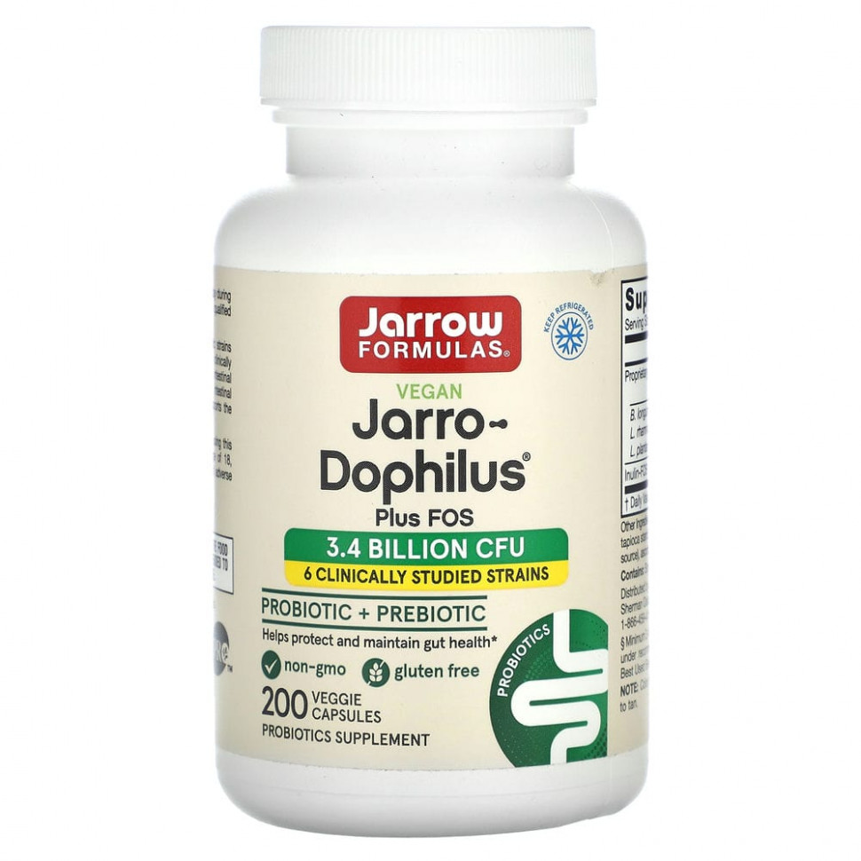 Jarrow Formulas, Jarro-Dophilus  , 3,4 , 200     , -, 