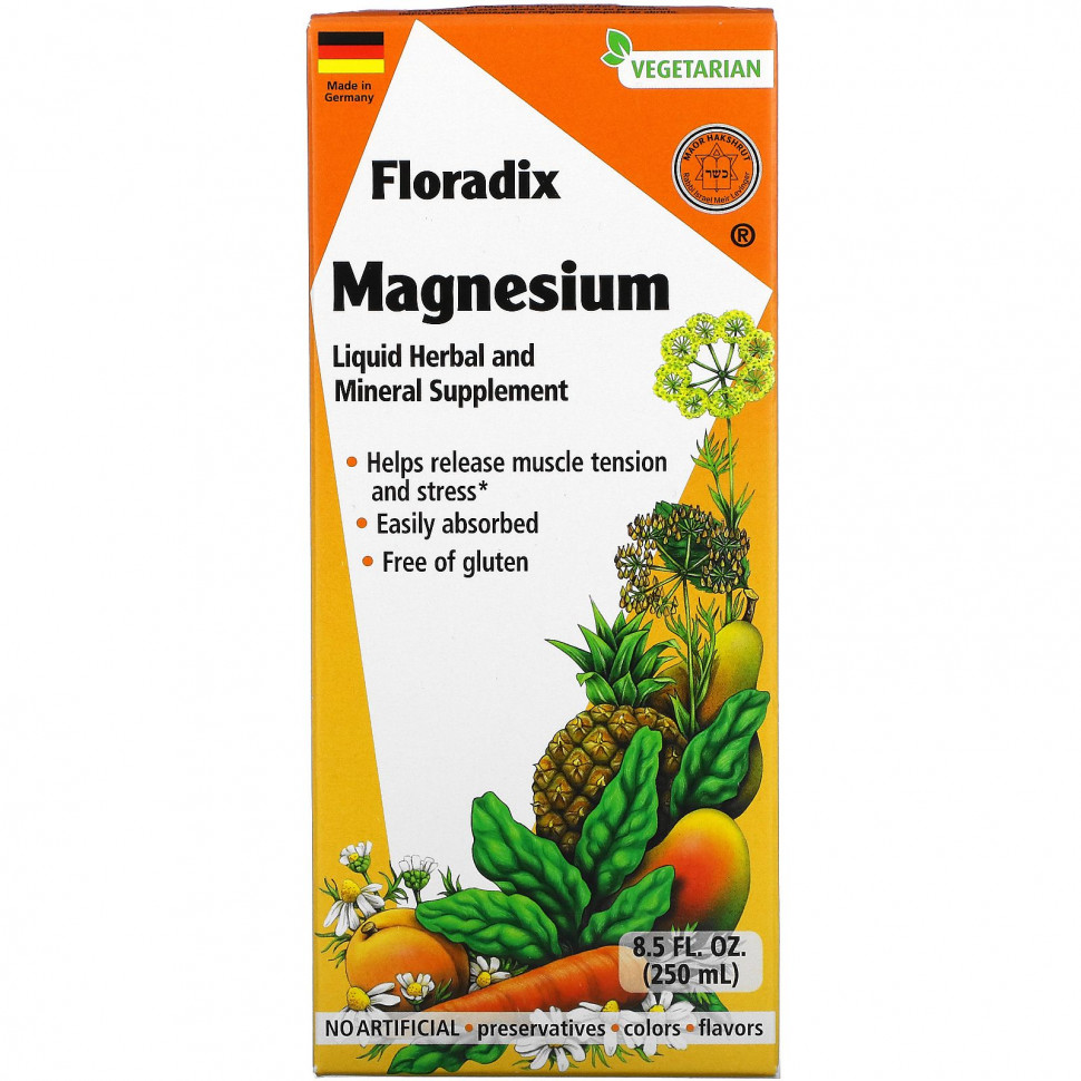 Gaia Herbs, Floradix, ,      , 250  (8,5 . )    , -, 