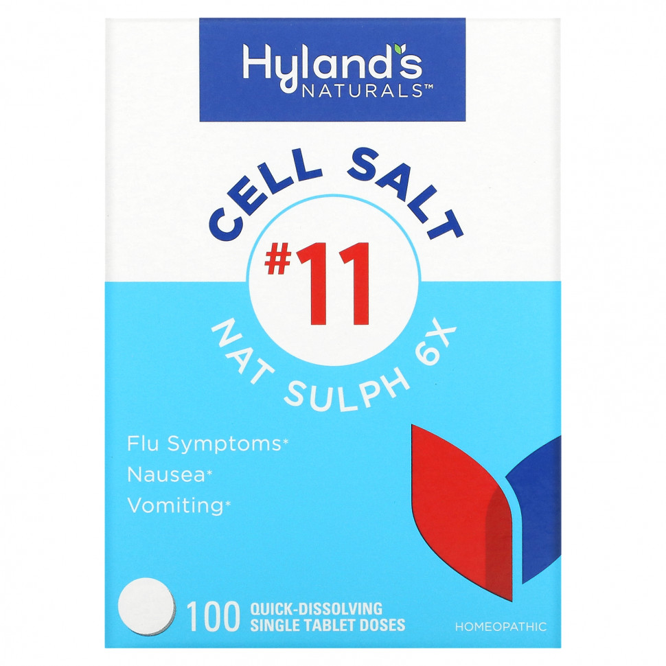  Hyland's, Cell Salt # 11, Nat Sulph 6X,     Iherb ()
