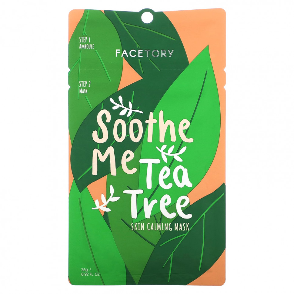 FaceTory, Soothe Me Tea Tree, 2-    , 1 , 26  (0,92 . )    , -, 