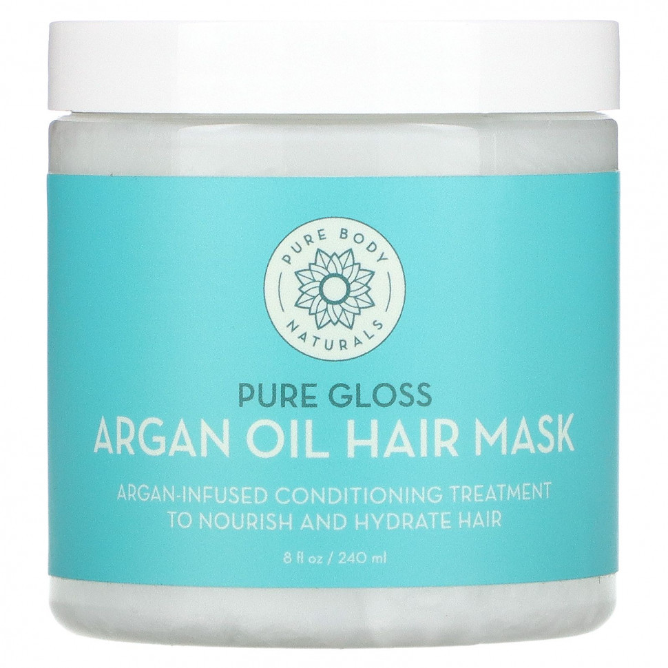 ���������� Pure Body Naturals, ����� ��� ����� � ��������� ������, ������ �����, 240 �� (8 ����. �����)  Iherb (������)