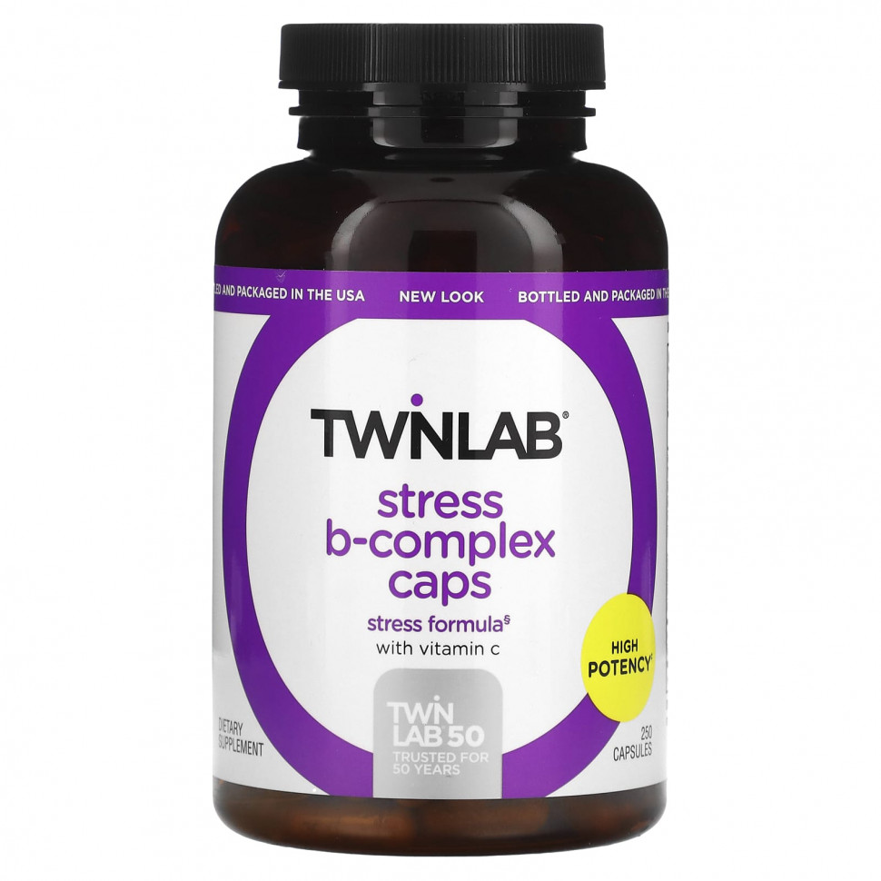 Twinlab, Stress B-Complex, , 250     , -, 