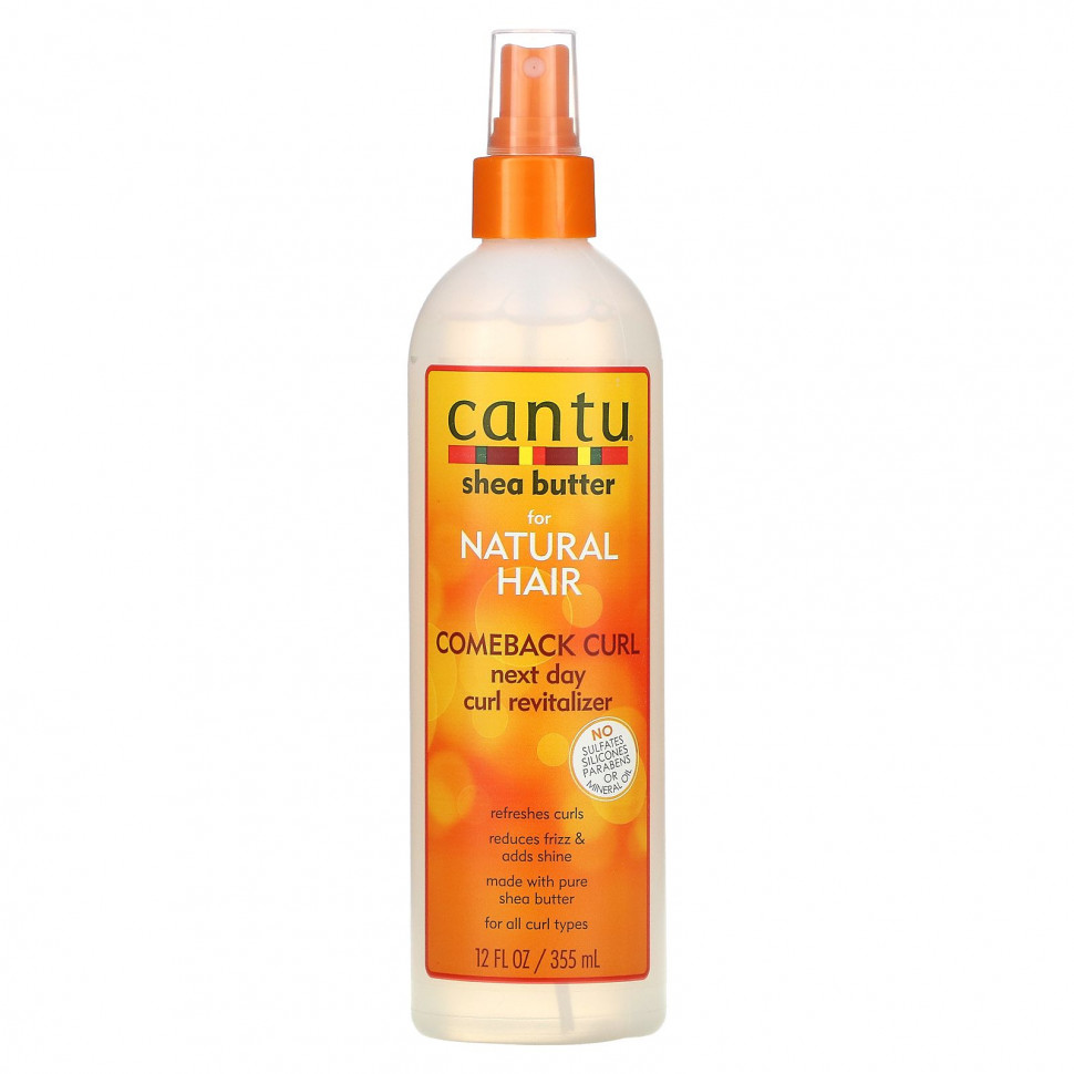 ���������� Cantu, ����� �� ��� ����������� �����, Comeback Curl, Revitalizer ��� ������� �� ��������� ����, 12 ������ ����� (355 ��)  Iherb (������)