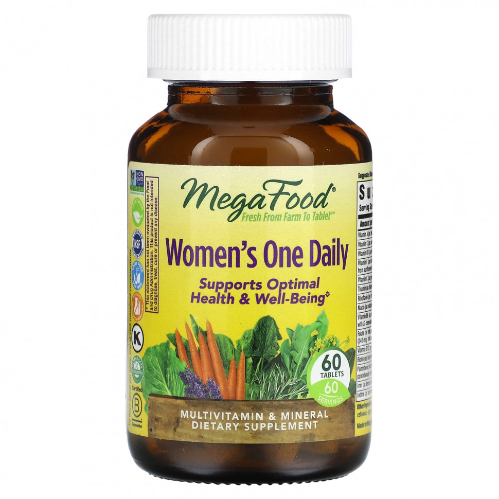 MegaFood, Women's One Daily, 60     , -, 