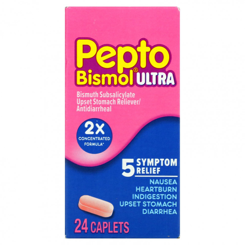 Pepto Bismol,   , 24     , -, 