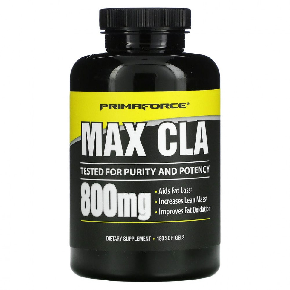 Primaforce, Max CLA, 180       , -, 