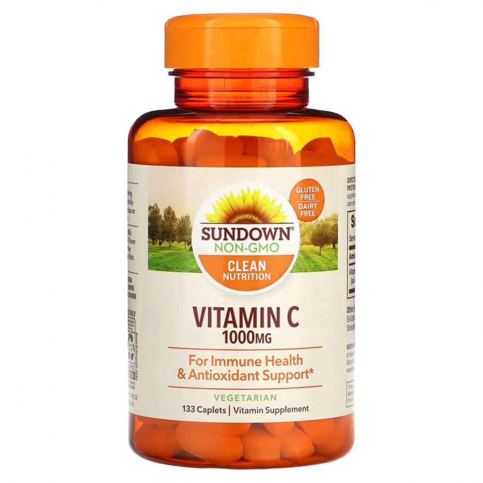 Sundown Naturals,  C, 1000 , 133     , -, 