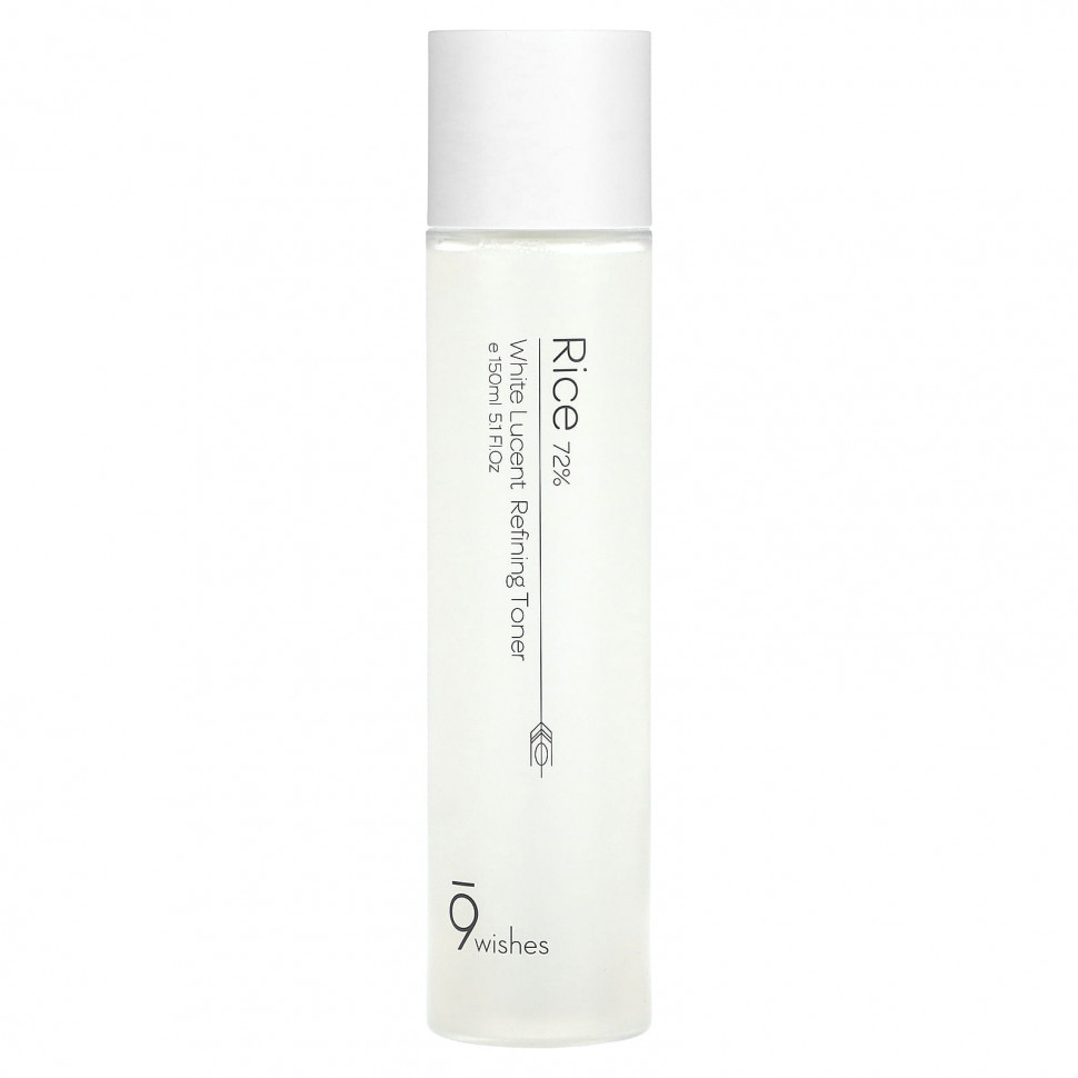 9Wishes, White Lucent Refining Toner, 150  (5,1 . )    , -, 