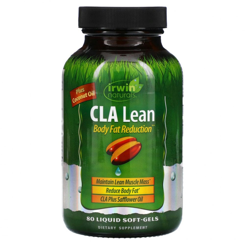 Irwin Naturals, C.L.A. Lean, Body Fat Reduction, 80         , -, 