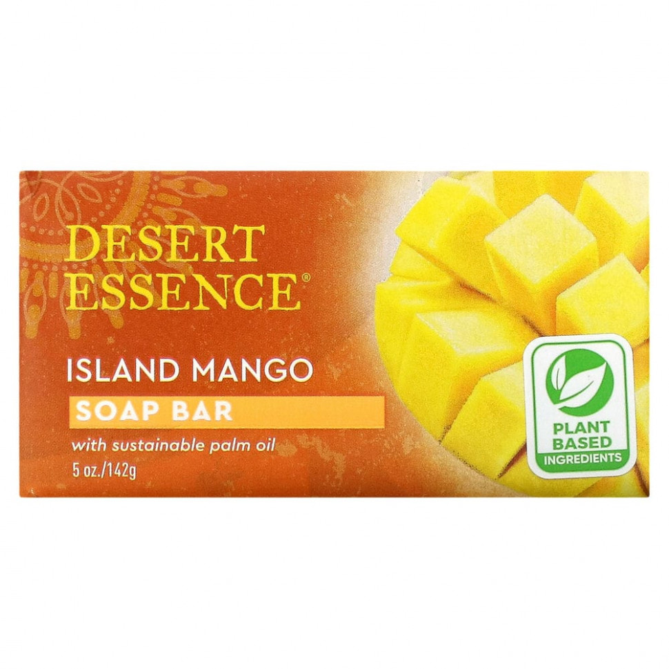 Desert Essence, Soap Bar, Island Mango, 142  (5 )    , -, 