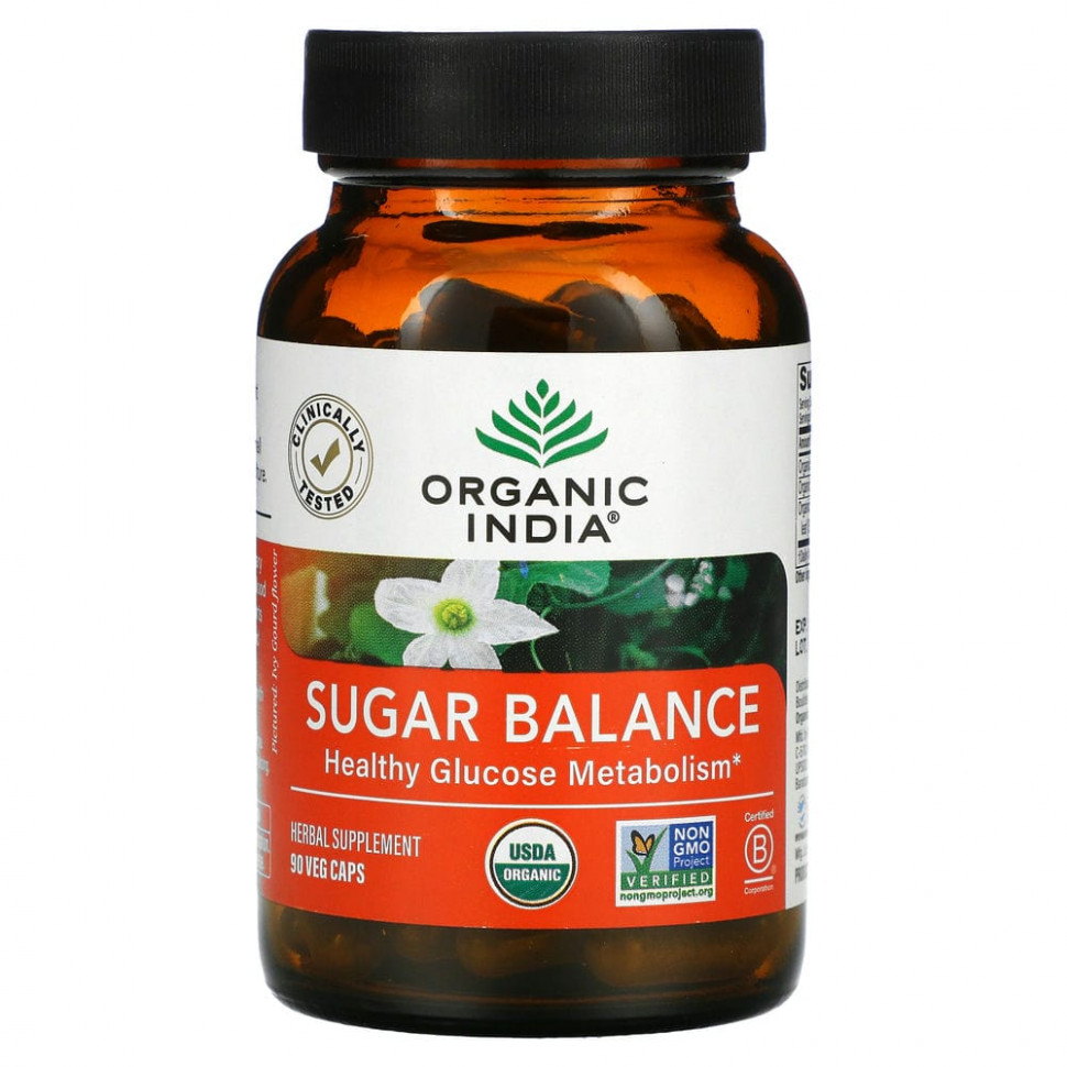 Organic India, Sugar Balance,   , 90      , -, 