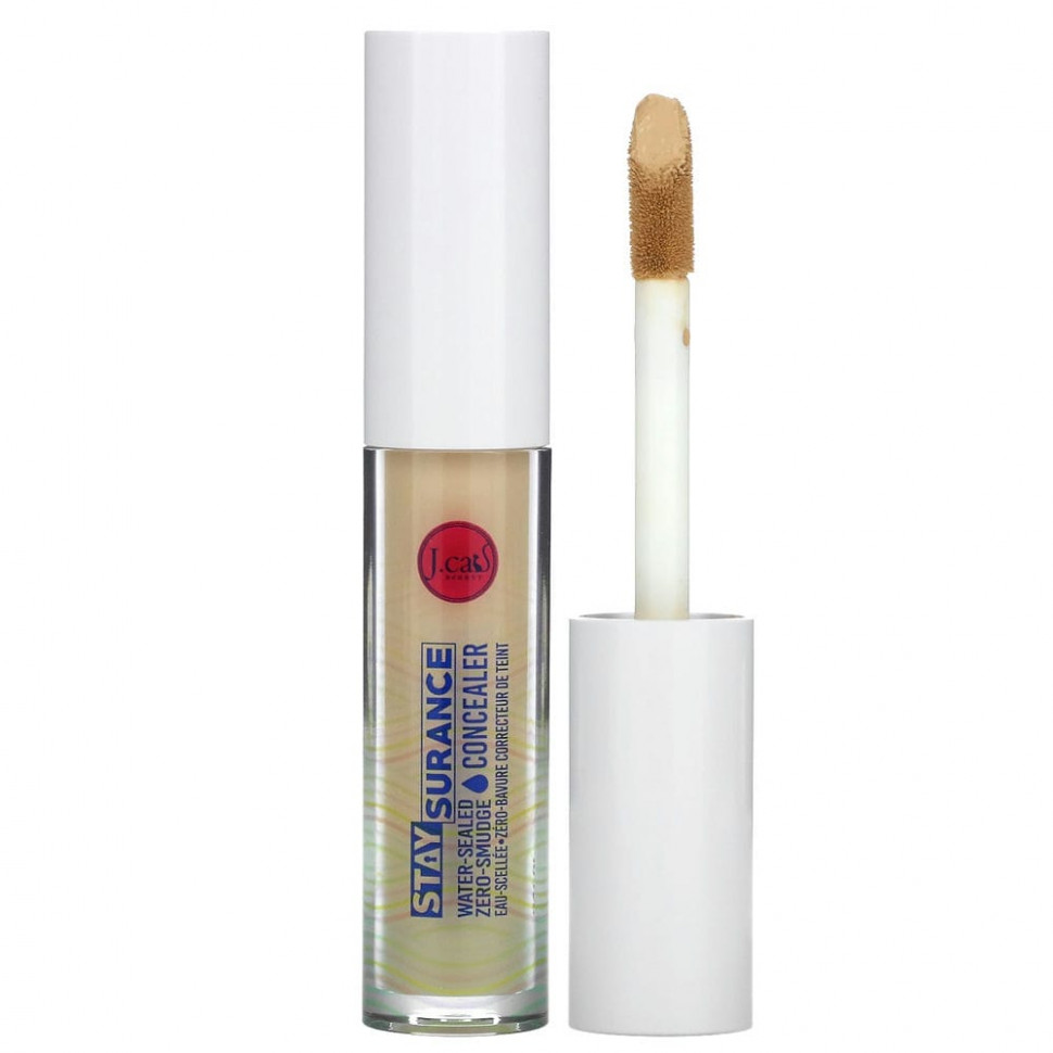 J.Cat Beauty, Staysurance, Water-Sealed Zero-Smudge Concealer,  SHC108, 4,8  (0,16 . )    , -, 