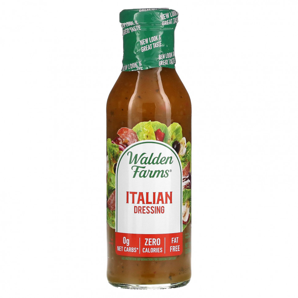  Walden Farms, Calorie Free, Italian Dressing, 12 fl oz (355 ml)  Iherb ()