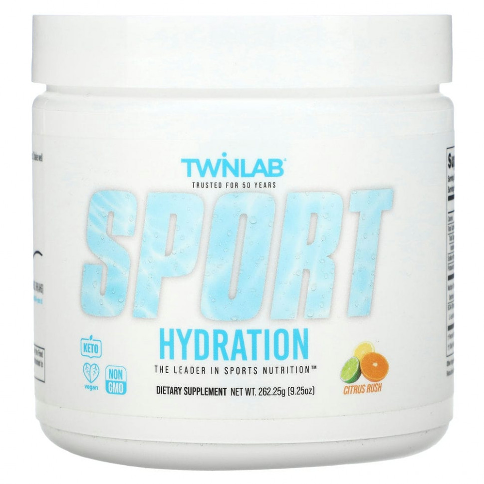 Twinlab, Sport Hydration, Citrus Rush, 262,25  (9,25 )    , -, 