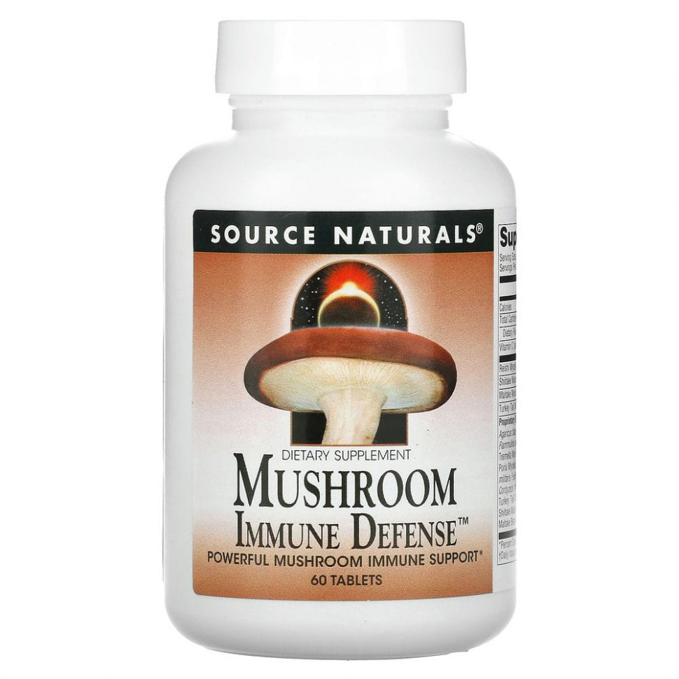 Source Naturals, Mushroom Immune Defense,   16 , 60     , -, 