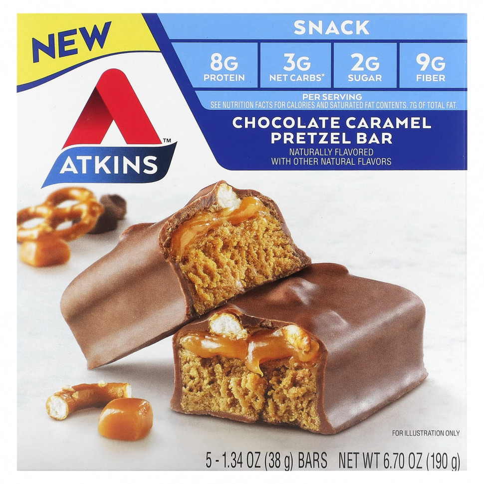 Atkins, Snack, - , 5   38  (1,34 )    , -, 