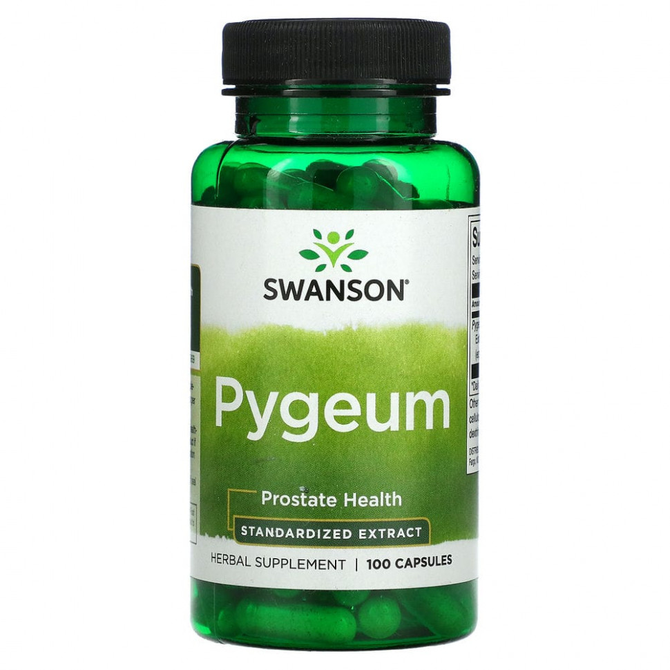 Swanson, Pygeum, Prostate Health, 100 Capsules    , -, 