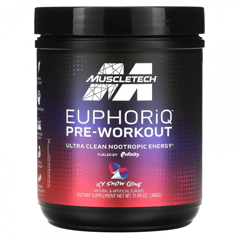 MuscleTech, EuphoriQ Pre-Workout,  , 340  (11,99 )    , -, 