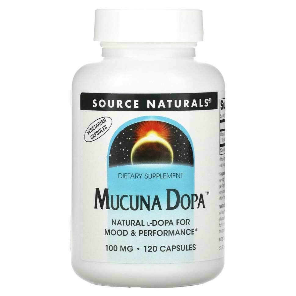 Source Naturals, Mucuna Dopa, 100 , 120     , -, 