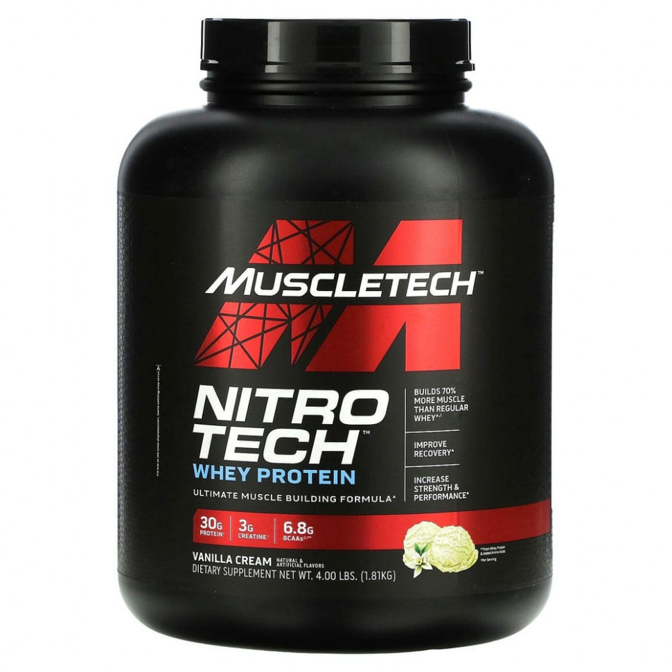  Muscletech, Nitro Tech,          , 1,81  (4 )  Iherb ()