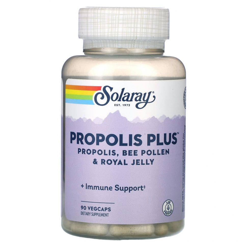 Solaray, Propolis Plus, ,     , 90      , -, 