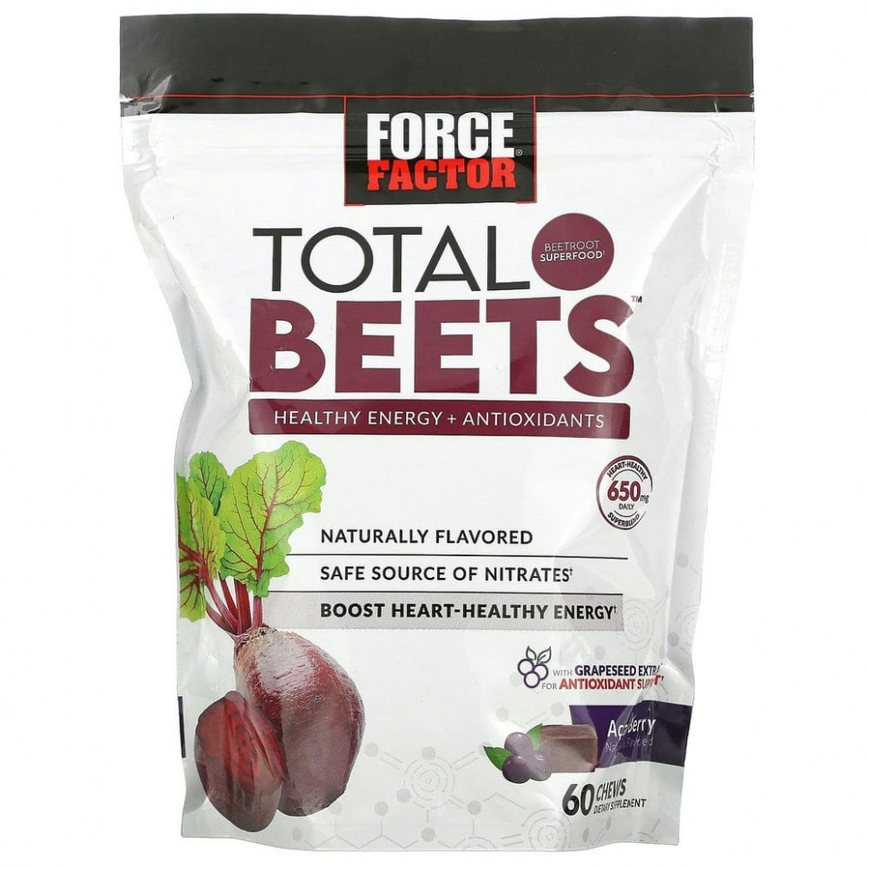 Force Factor, Total Beets,     ,    , 325 , 60      , -, 