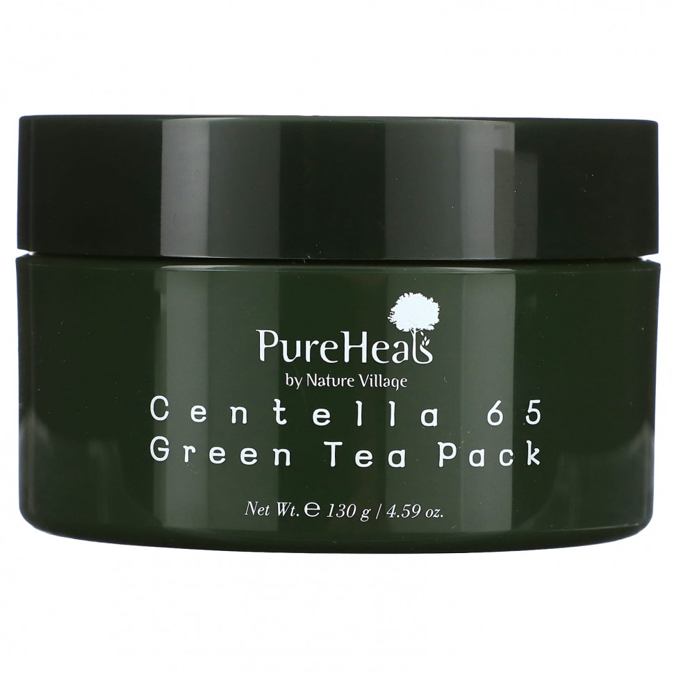 PureHeals, Centella 65 Green Tea Pack, 4.59 oz (130 g)    , -, 