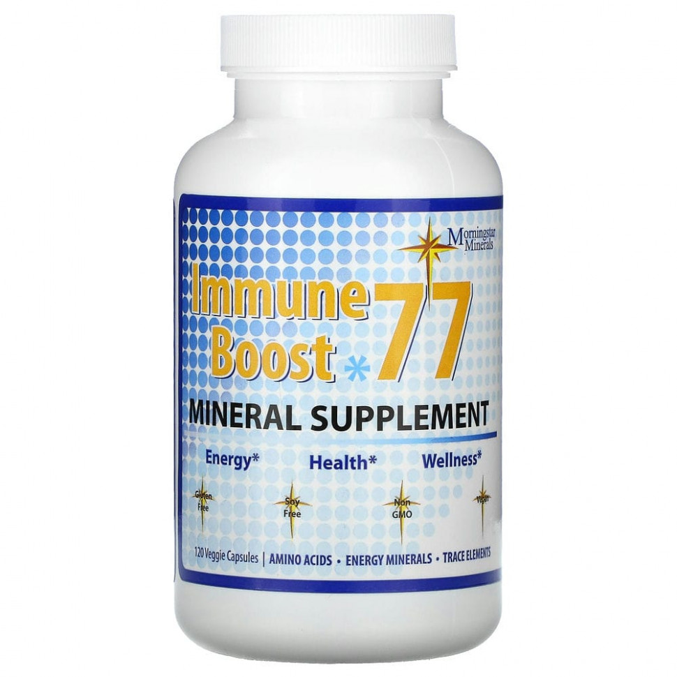 Morningstar Minerals, Immune Boost 77,  , 120      , -, 