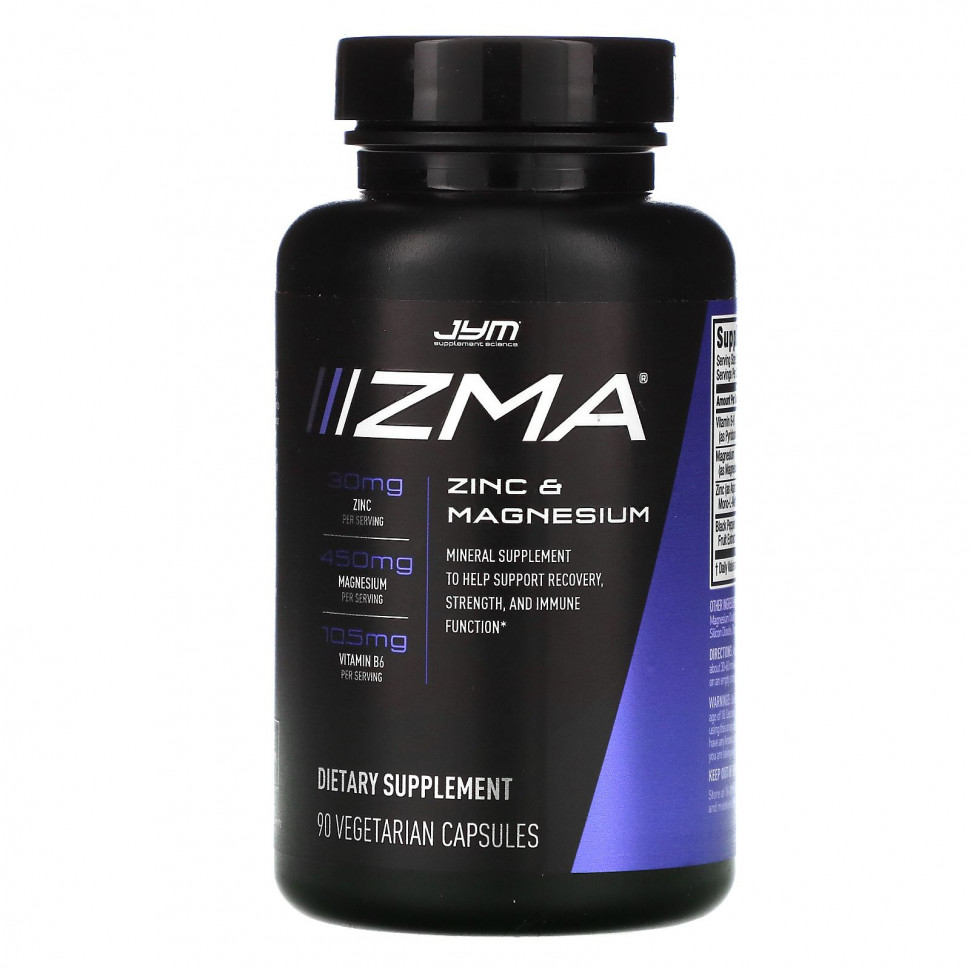 JYM Supplement Science, ZMA,   , 90      , -, 