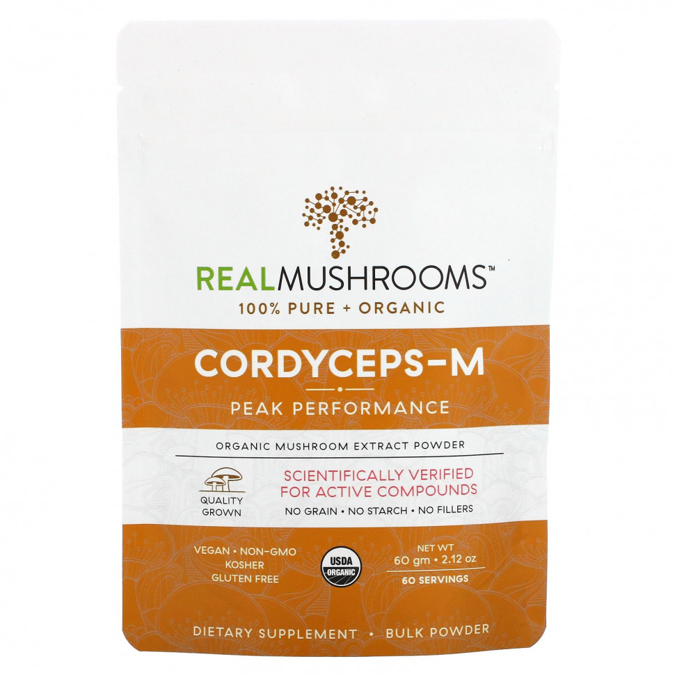 Real Mushrooms, Cordyceps-M,     , 60  (2,12 )    , -, 