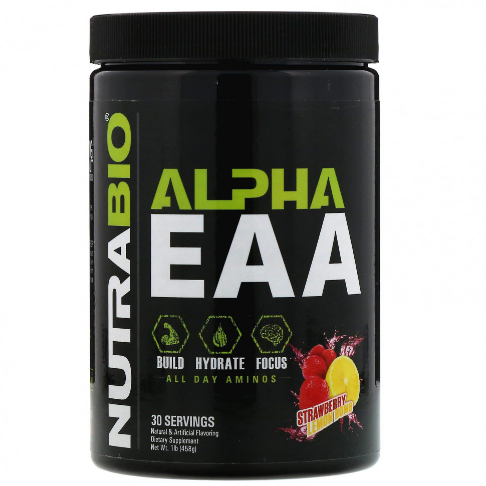 NutraBio Labs, Alpha EAA,  -,   , 458  (1 )    , -, 