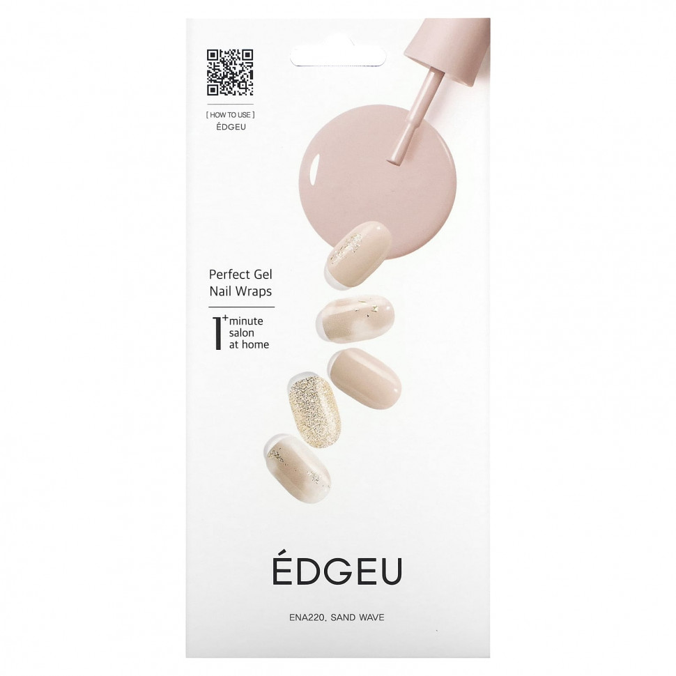  Edgeu, Perfect Gel Nail Wraps, ENT220,  ,   16   Iherb ()