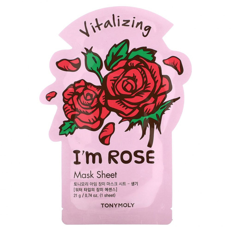 Tony Moly, I'm Rose, Vitalizing Beauty Mask,  , 1 ., 21  (0,74 )    , -, 