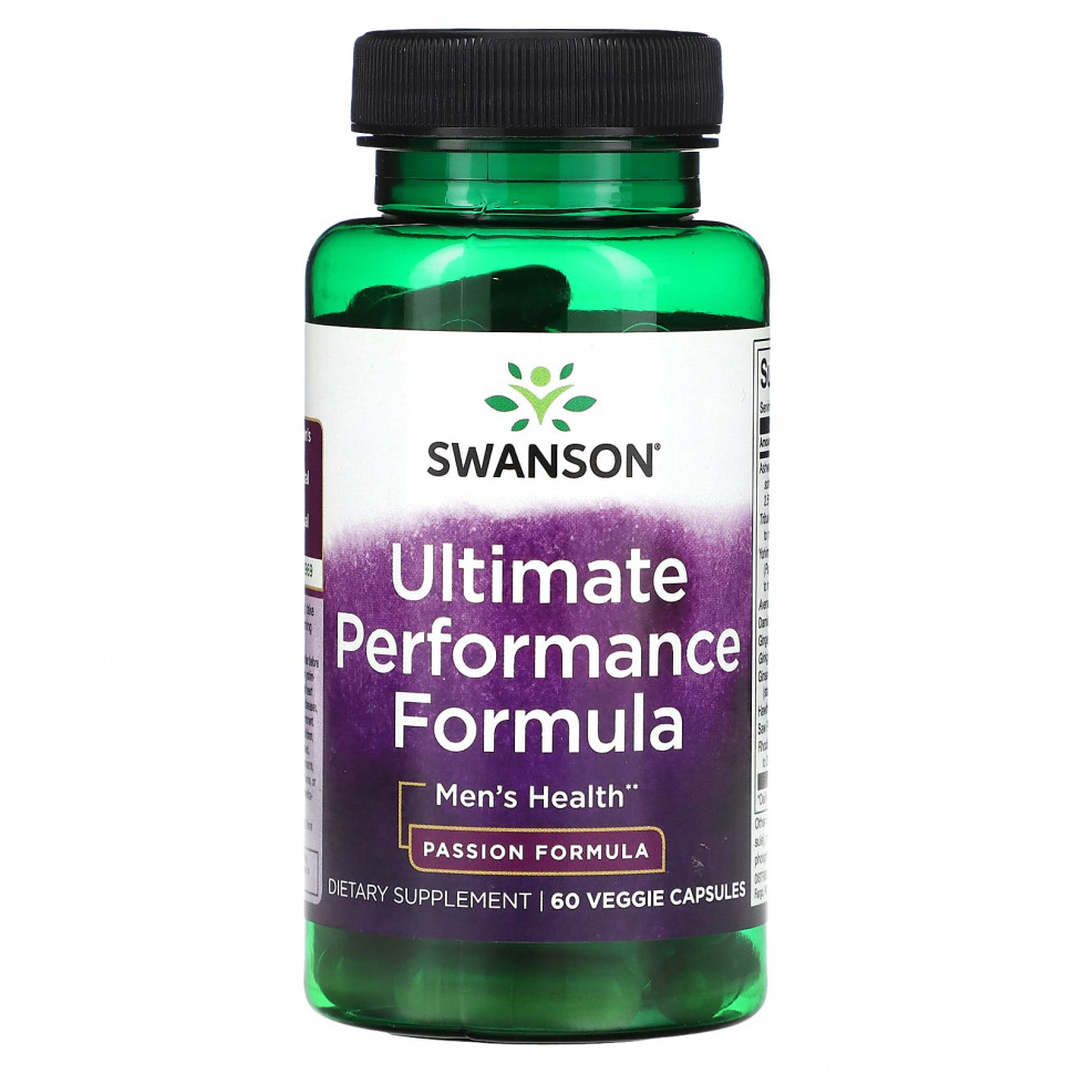 ���������� Swanson, Ultimate Performance Formula, ��� �������� ��������, 60 ������������ ������  Iherb (������)