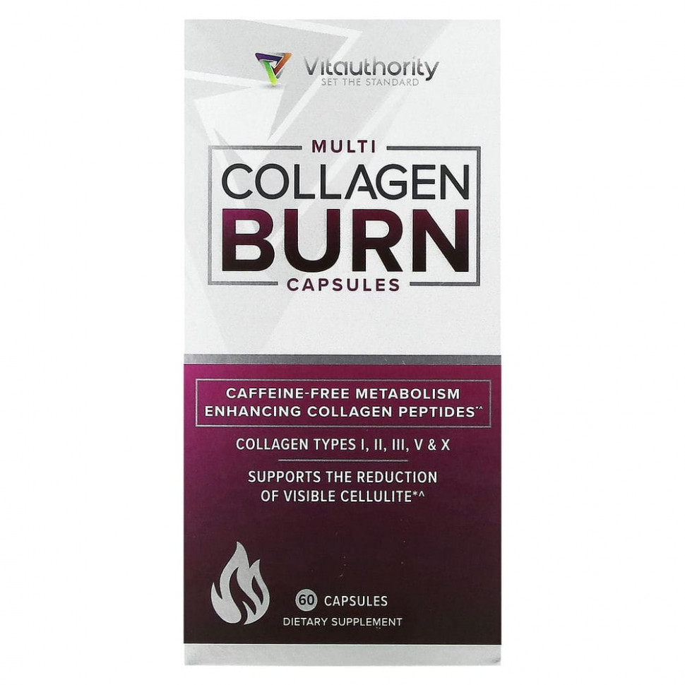 Vitauthority, Multi Collagen Burn, 60     , -, 