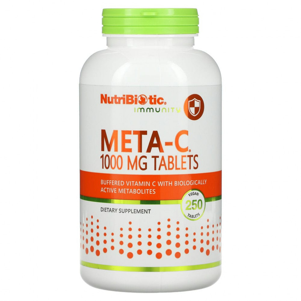 NutriBiotic, Immunity, Meta-C, 1000 , 250       , -, 