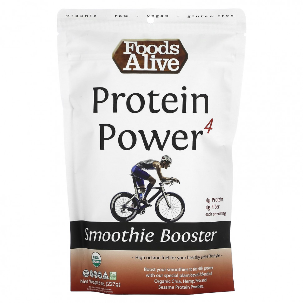 Foods Alive, Smoothie Booster,   4, 227  (8 )    , -, 