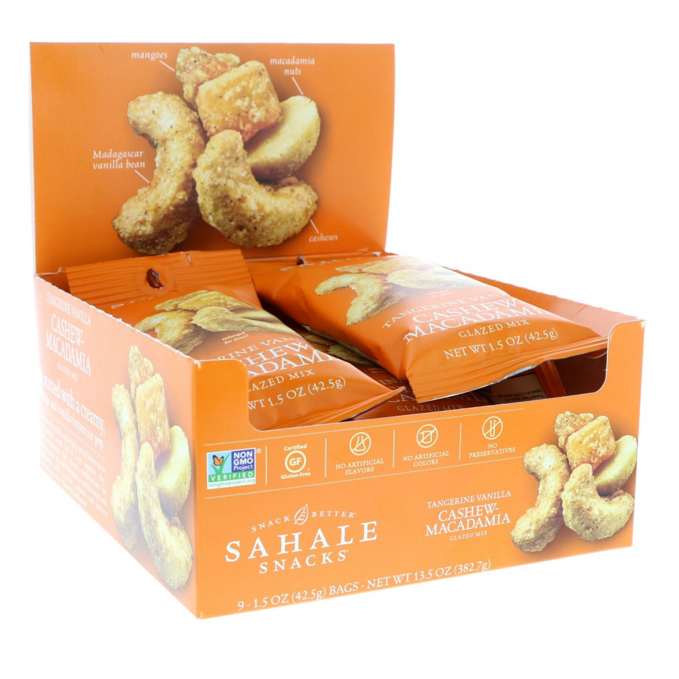 Sahale Snacks,  , , ,   , 9 , 42,5  (1,5 )     , -, 