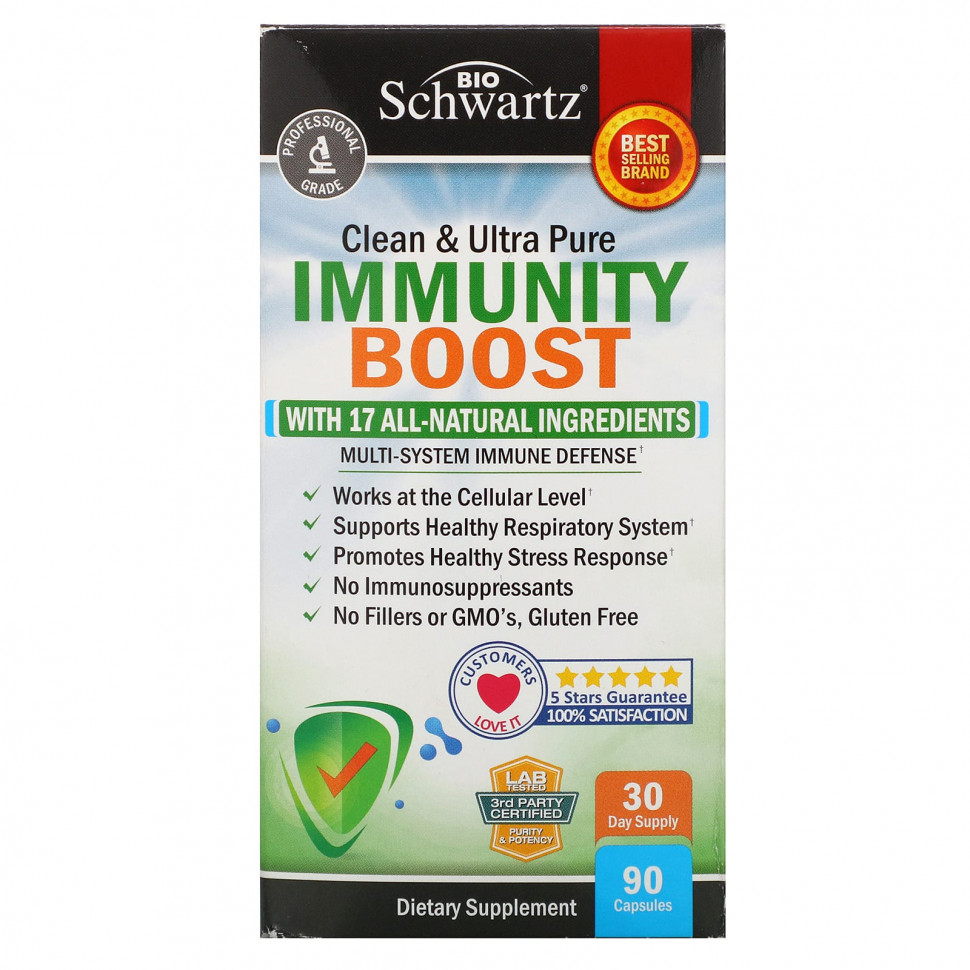 BioSchwartz, Clean & Immunity Boost,  , 90     , -, 